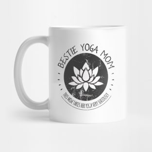 Bestie Yoga Mom, Yoga design Mug